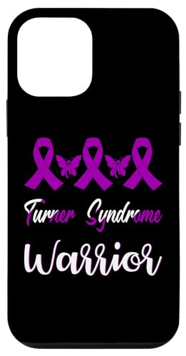 Hülle für iPhone 12 mini Turner-Syndrom Krieger Bewusstsein Schmetterling lila Band von Turner Syndrome Awareness Products (Lwaka)