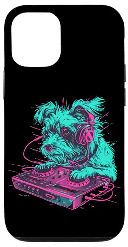 Dog Music DJ Artwork EDM Beatmaker Techno Plattenspieler DJ Hund Hülle für iPhone 12/12 Pro Dog Music DJ Artwork EDM Beatmaker Techno Plattenspieler DJ Hund Hülle für iPhone 12/12 Pro von Turntable DJ Music Animals