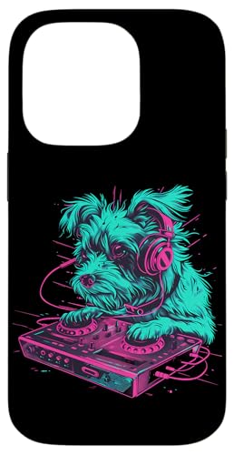 Dog Music DJ Artwork EDM Beatmaker Techno Plattenspieler DJ Hund Hülle für iPhone 14 Pro Dog Music DJ Artwork EDM Beatmaker Techno Plattenspieler DJ Hund Hülle für iPhone 14 Pro von Turntable DJ Music Animals