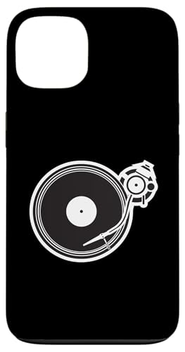 Hülle für iPhone 13 DJ Plattenspieler mit Stylus und Nadel Graphic Scratch and Mix von Turntables Playing Records Goods