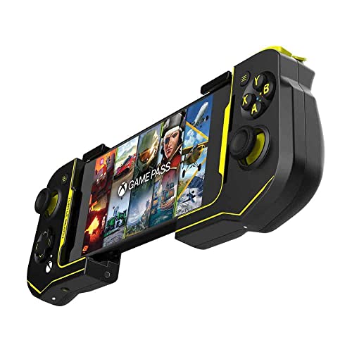 Turtle Beach Atom Für Xbox entwickelter Mobil-Gaming-Controller & Android 8.0+ Geräte mit Bluetooth 4.2 – Schwarz/Gelb von Turtle Beach