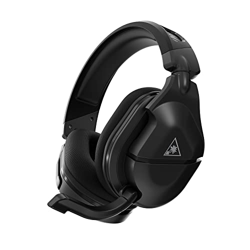 Turtle Beach Stealth 600 Gen 2 Max Schwarz Multiplattform Kabelloses Gaming Headset mit 48+ Stunden Akkulaufzeit für PS5, PS4 und PC von Turtle Beach