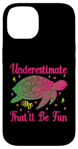 Hülle für iPhone 14 Schildkröten Kunst Männer Frauen Kinder Schildkröte Meer Tier Lustige Schildkröte von Turtle Clothing