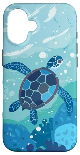 Hülle für iPhone 16 Ozean-Tier Meeresschildkröte von Turtle Lover