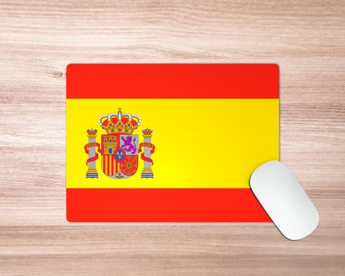 TusPersonalizables Mauspad mit spanischer Flagge von TusPersonalizables