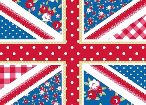 Tushita Postkarte blanko: Union Jack von Tushita