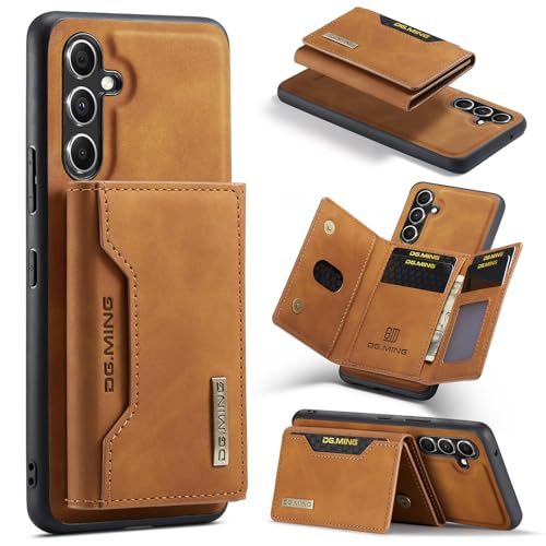 Tuzon for Samsung Galaxy A54 5G Hülle Wallet Case 2 in 1 Magnetic Abnehmbare Brieftasche Schutzhülle PU Leder Schutzhülle für Galaxy A54 5G Hülle Leder Kickstand Stoßfest von Tuzon