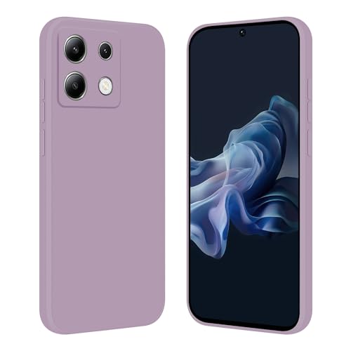 Tveinan Handyhülle für Xiaomi Redmi Note 13 Pro 5G / Poco X6 5G Hülle Silikon, Flexible Weich TPU Case Ultra Dünn Slim Voller Schutz Cover Stoßfeste Schutzhülle für Redmi Note 13 Pro 5G, Lila von Tveinan