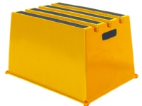 TWINCO TWIN 6600 - Sicherheitstreppe - Polyethylen hoher Dichte - gelb von Twinco