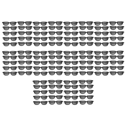 Tynmoel 100 StüCk Polarisierte Passive 3D-Brille für Cinema IMIX-Bildschirm von Tynmoel