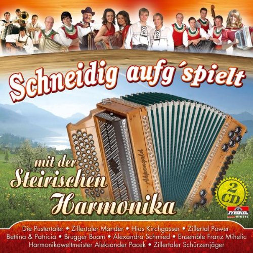 Schneidig aufspielt mit der Steirischen Harmonika von Tyrolis Music (Tyrolis)