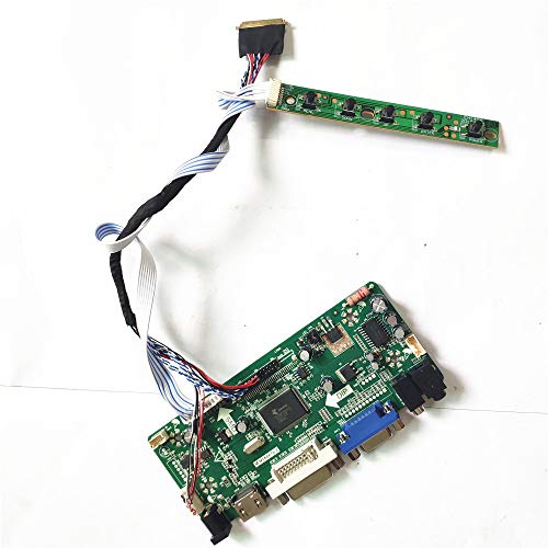 Für B133XW03 V.0 V.1 V2 M.NT68676 Display Controller Drive Card VGA HDMI DVI 1366 * 768 13,3 Zoll WLED 40Pin LVDS LED Laptop Panel Kit (B133XW03V.1) von U/R