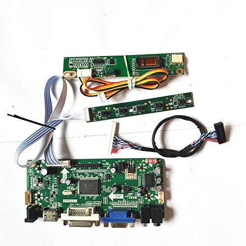 Für N121X5-L06/L07 12,1 Zoll 1024 * 768 LCD-Panel-Monitor MNT68676 Bildschirm Laufwerk Controller Board LVDS 20-Pin CCFL HDMI DVI VGA DIY Kit (N121X5-L01) von U/R