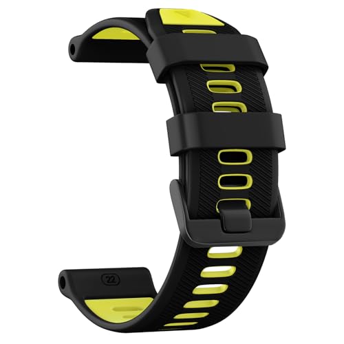 U-LIMVE Armband für Garmin Forerunner 965/Forerunner 955/Forerunner 945/Forerunner 935, Weiches Silikon 22mm Ersatzarmband von U-LIMVE