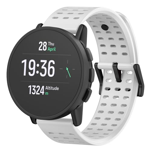 U-LIMVE Armband für Suunto 9 Peak Pro/9 Peak/5 Peak/Race/Vertical, 22mm Silikon-Ersatzband mit Schnellverschluss für Garmin Venu 3/Venu 2/Vivoactive 4/Forerunner 265/Forerunner 255 von U-LIMVE