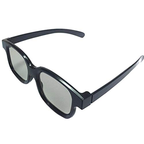 Universelle polarisierte passive 3D-Brille, schwarz, H3, für TV, echte D-3D-Kinos, kreative und exquisite Verarbeitung von U-M