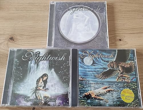 Nightwish mit Tarja Fanpaket auf 3 CD Originalverpackt ONCE , Century Child , Oceanborn von U N I V E R S A L