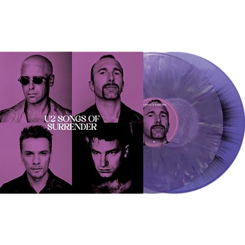 U2, Neues Album 2023, Songs Of Surrender, Exclusive Limited Edition Purple Splatter & Marble Effect Doppelvinyl, 2 LP von U n i v e r s a l