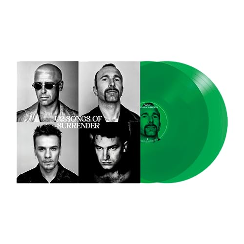 U2, Neues Album 2023, Songs Of Surrender, Exclusive Limited Edition Transparent Green Doppelvinyl, 2 LP von U n i v e r s a l