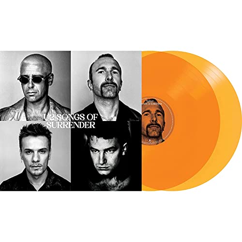 U2, Neues Album 2023, Songs Of Surrender, Exklusiv Limited Orange Doppelvinyl, 2 LP von U n i v e r s a l