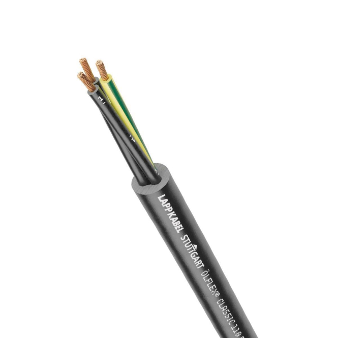 LAPP ÖLFLEX CLASSIC 110 BLACK 3G1,5 0,6/1kV nummeriert 1120307/500 (Inhalt 500 Stück) von U. I. Lapp GmbH