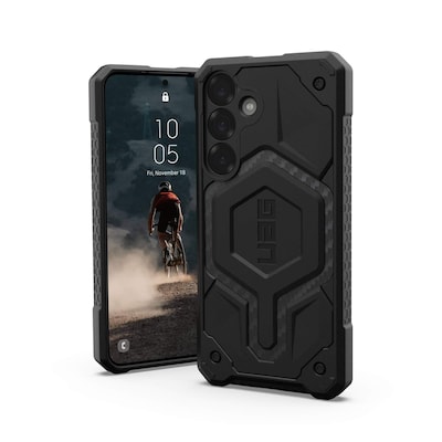 UAG Urban Armor Gear Monarch Pro Case mit Magnet-Modul Samsung Galaxy S25+ carbon fiber von UAG