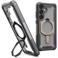 UAG Urban Armor Gear Plasma XTE Kickstand Case mit Magnet-Modul Samsung Galaxy S25+ ash (transparent)/titan von UAG