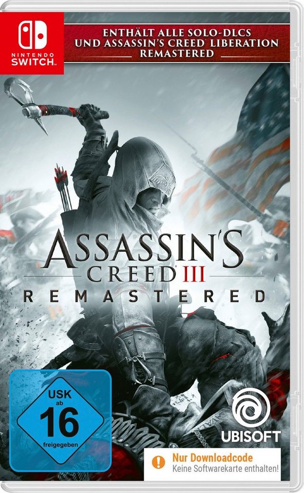 Assassin's Creed III Remastered Nintendo Switch von UBISOFT