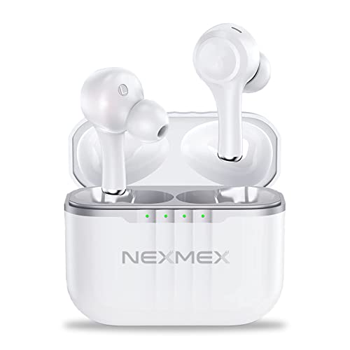 In-Ear Kopfhörer kompatibel mit Sony Xperia 5 V 1 V 10 V 1 IV 5 IV 10 IV Headset Kabellos TWS Bluetooth 5.1 5.2 LED Anzeige Drahtlose Ohrhörer Sport Ladebox, Farbe:6_TWS J7 Weiss von UC-Express