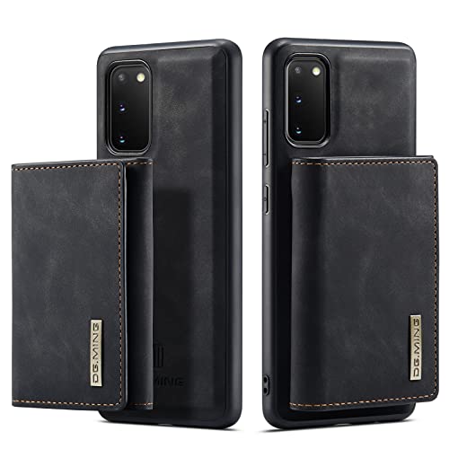 UDBKKDX 2 in 1 Handyhülle für iPhone 12 Pro Max, abnehmbare Brieftasche und magnetische Adsorption Hülle Mattes Leder mit Ständer case Cover von UDBKKDX