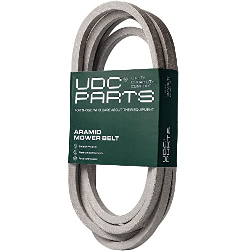 UDC Parts M124895 Rasenmäher Deckriemen / Kevlarschnur / 293 cm / für John Deere Scotts S1642 S1742 Sabre 1542GS 1542HS 1642HS von UDC Mower Belts