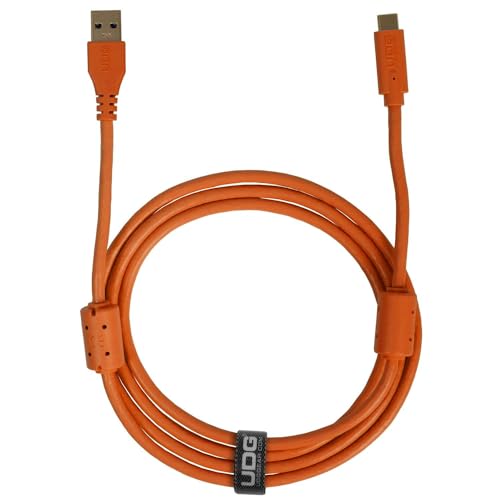 UDG Ultimate Cable USB 3.0 Type C-A Straight 1.5m (Orange) von UDG