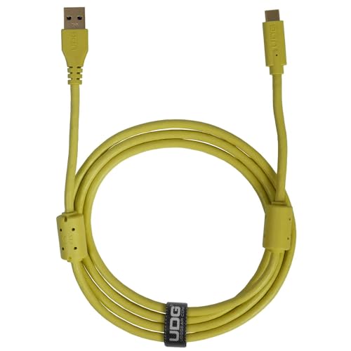 UDG Ultimate Cable USB 3.0 Type C-A Straight 1.5m (Yellow) von UDG