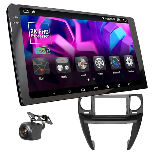 UGAR Kompatibel für Land Rover Discovery 3 2004-2009 9 Zoll Android 13 DSP 8GB+128GB DAB+ Autoradio 2K Full HD Touchscreen GPS-Navigation von UGAR