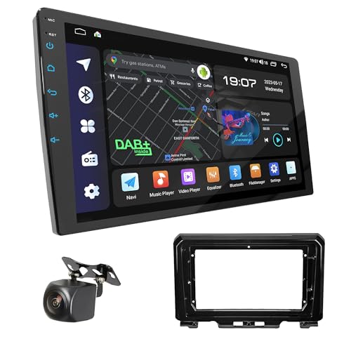 UGAR Kompatibel mit Suzuki Jimny 2018+ 9 Zoll Android 13 DSP 8GB + 128GB Autoradio DAB+ HD Full Touch Screen GPS-Navigation von UGAR