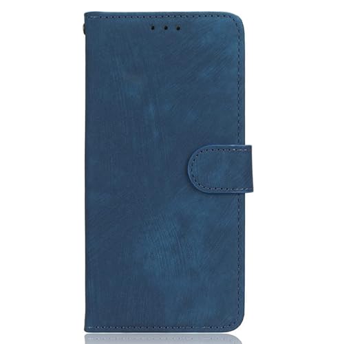 Lederhülle für Samsung Galaxy Z Fold 6, Klappetui, magnetisch, matt, RFID-blockierend, Brieftaschen-Schutzhülle (blau) von UGERRIT