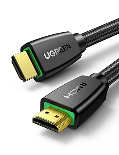 UGREEN HDMI Kabel 4K 60Hz UHD 2.0 HDMI ARC Kabel HDR 3D High Speed 18Gbps mit Ethernet vergoldet kompatibel mit TV Fernseher, Monitor, Blu-ray, PS5/PS4/PS3, Xbox Series S, Soundbar(2M von UGREEN