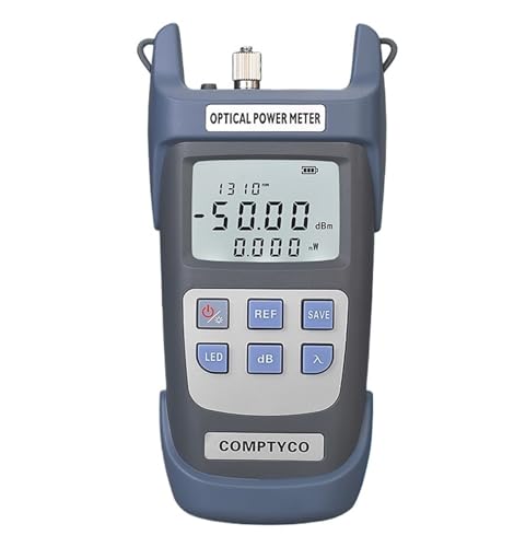 Netzwerkkabeltester, G510A/G710A Optischer Leistungsmesser (eingebaute LED-Beleuchtung) FTTH-Glasfaserkabeltester -50~+26dBm/-70~+10dBm SC、FC-Adapter,für CATV-Telekommunikation(G710A) von UHEAL