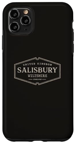 Hülle für iPhone 11 Pro Max Salisbury Wiltshire | Historisches Salisbury England von UK Standard Apparel Co.