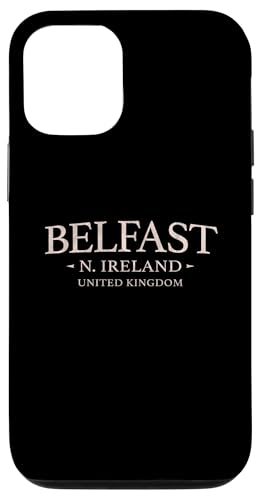 Belfast Nordirland - Simple Belfast Großbritannien Hülle für iPhone 12/12 Pro von UK Standard Design Co.