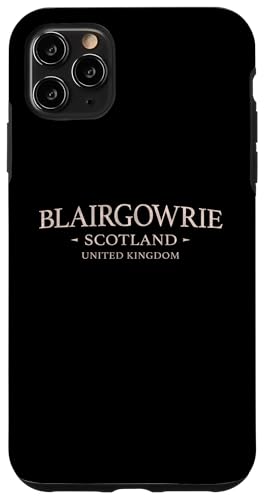 Blairgowrie Scotland - Simple Blairgowrie Scotland Vereinigtes Königreich Hülle für iPhone 11 Pro Max von UK Standard Design Co.