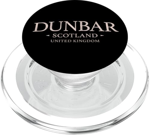 Dunbar Scotland - Simple Dunbar Scotland Vereinigtes Königreich PopSockets PopGrip für MagSafe von UK Standard Design Co.