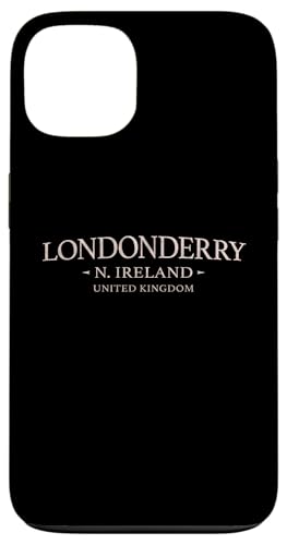 Londonderry Nordirland - Simple Londonderry N Ireland Hülle für iPhone 13 von UK Standard Design Co.