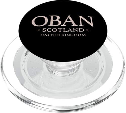 Oban Scotland - Simple Oban Scotland Vereinigtes Königreich PopSockets PopGrip für MagSafe von UK Standard Design Co.