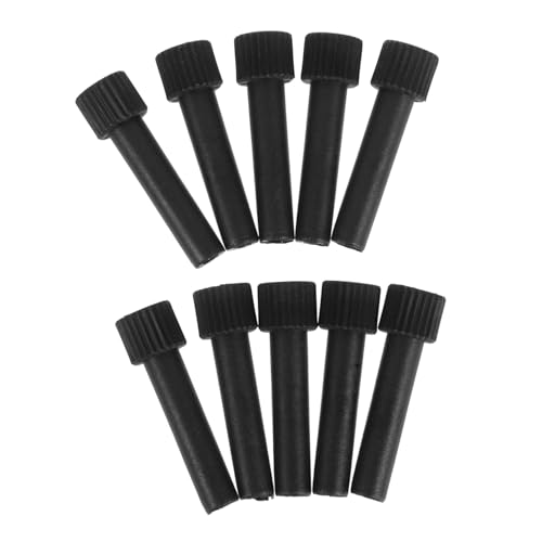 UKCOCO 10 Stück Drehgriff für den Lampenkopf Lampenteile Hardware Ersatzschraubenknopf für Deckenleuchte Lampenschalterteile Lampenschraubknopf Lampenknöpfe Plastik Black UKCOCO 10 Stück Drehgriff für den Lampenkopf Lampenteile Hardware Ersatzschraubenknopf für Deckenleuchte Lampenschalterteile Lampenschraubknopf Lampenknöpfe Plastik Black von UKCOCO