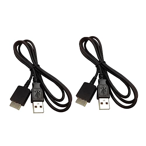 UKCOCO 2St Datenkabel Draht für mp3 Kabel für mp3-player USB-B-Kabel Stereo-Klinkenkabel Draht für mp4 USB-Datenkabel MP Ladekabel Kabel für Mediaplayer Audio-Adapterkabel Abs Black von UKCOCO