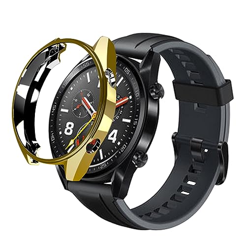 UKCOCO 46-mm-zubehör Ansehen Watch Silikonhülle Smartwatch-hüllen Gesamtgehäuse Ansehen Uhr Silikonhülle Smartwatch-hülle Mit Vollständiger Abdeckung Uhr 46mm Schutzhülle Anschauen Gt von UKCOCO