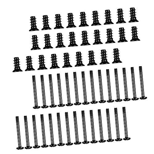 UKCOCO Kohlenstoffstahl Lüfterschrauben Set Lange Und Kurze Schrauben Für Computer Lüfter Präzise Passform Ideal Für PC BAU Und Reparatur Korrosionsbeständig Und Langlebig von UKCOCO