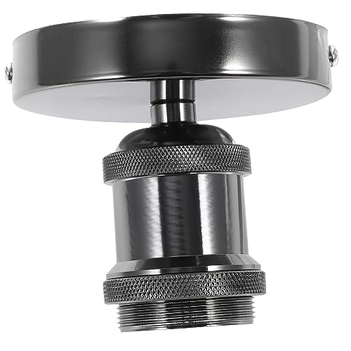 UKCOCO Retro -glühbirnenbasis Halter Adapter Für Glühbirnen Deckenleuchte Glühbirne Stecker Leichte Basis Sockel Der Glühbirne Lampenbausätze Zum Selbermachen Black Rostfreier Stahl UKCOCO Retro -glühbirnenbasis Halter Adapter Für Glühbirnen Deckenleuchte Glühbirne Stecker Leichte Basis Sockel Der Glühbirne Lampenbausätze Zum Selbermachen Black Rostfreier Stahl von UKCOCO