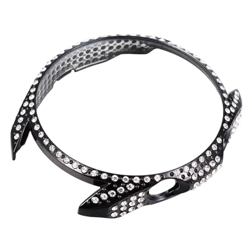 ULDIGI 1Stk Fall Uhren Armbandschale 3 Zierrahmen Kratzfeste Abdeckung 3 Bling-Cover ansehen Light würfelunterlage Decoration ziernieten gehäuse Muschel sehen Schutzhülle ansehen Black von ULDIGI